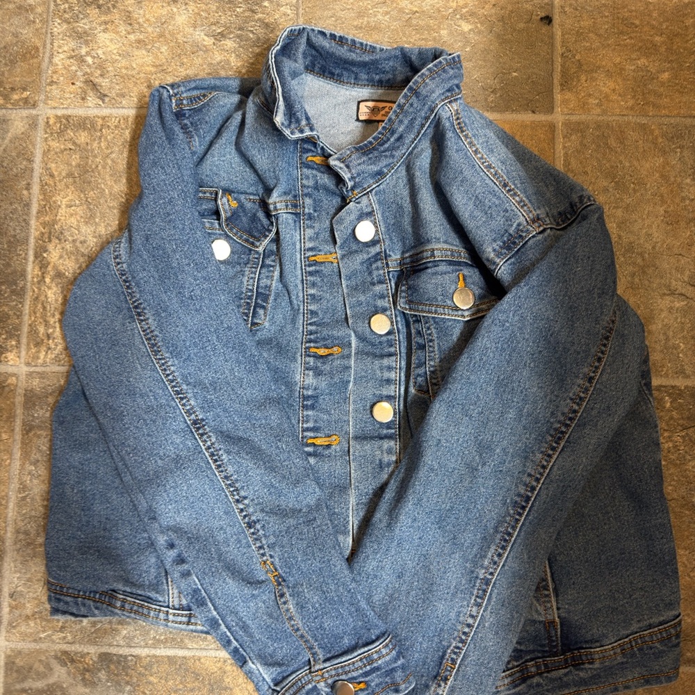 Classic Blue Denim Jacket for Women